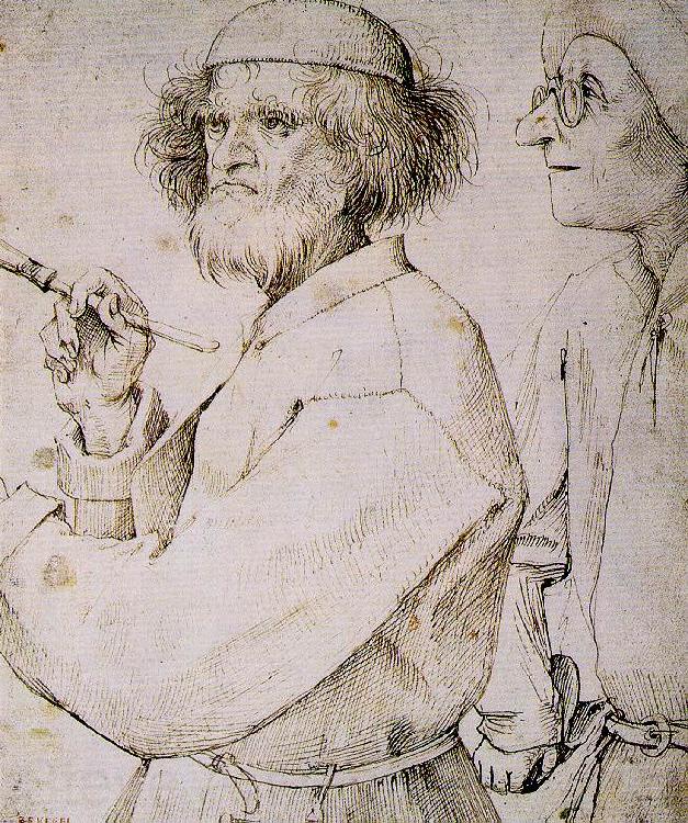 BRUEGEL, Pieter the Elder The Painter and the Buyer fg Spain oil painting art